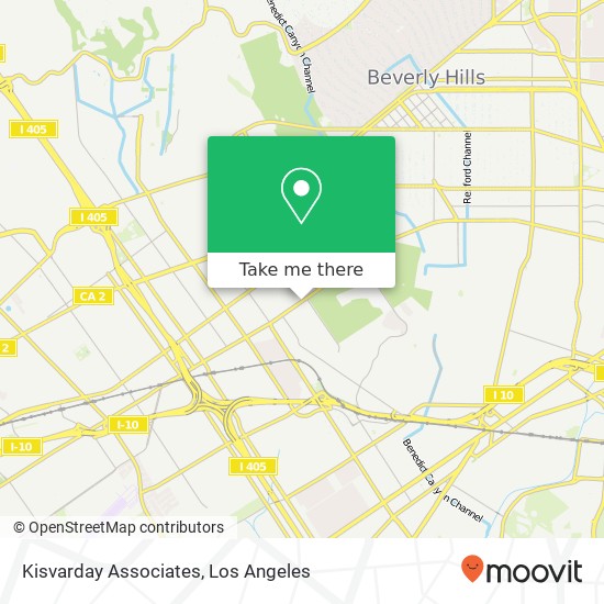 Kisvarday Associates map