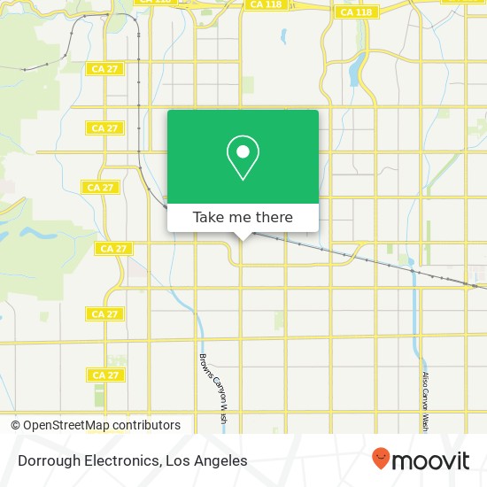 Dorrough Electronics map