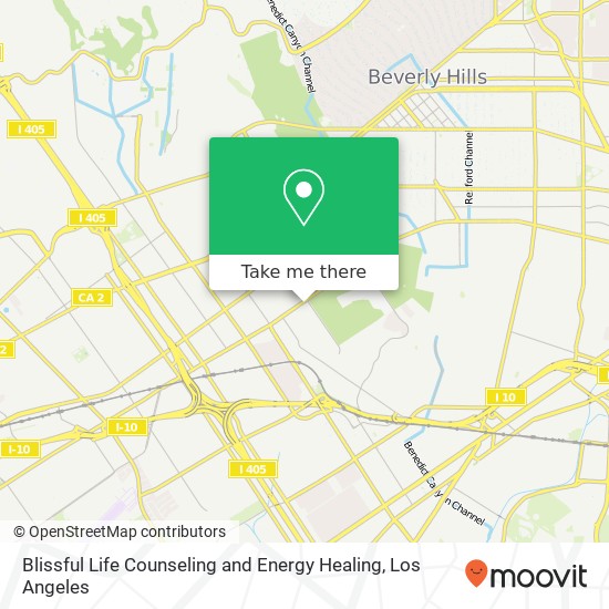 Blissful Life Counseling and Energy Healing map