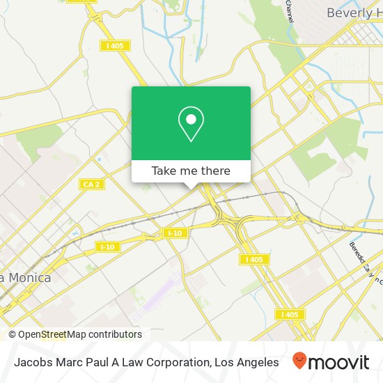 Jacobs Marc Paul A Law Corporation map