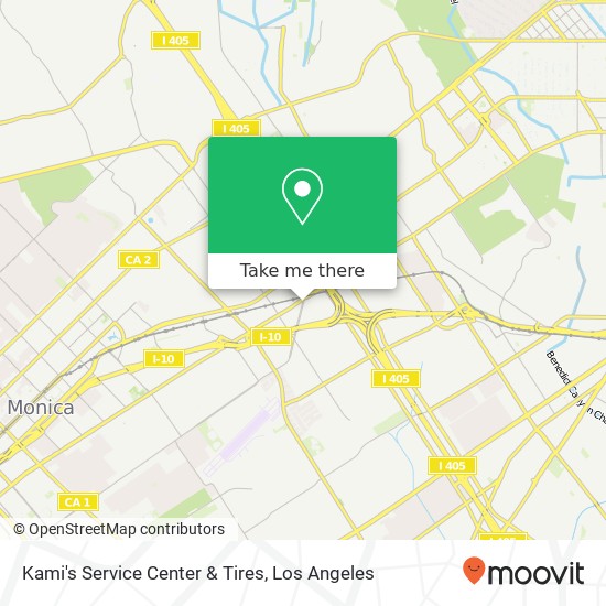 Mapa de Kami's Service Center & Tires