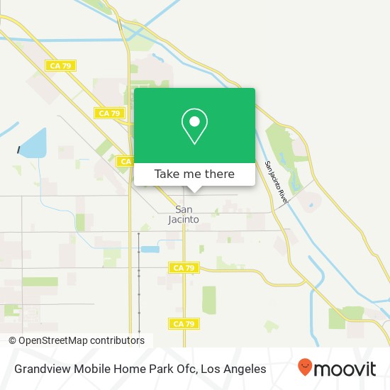 Mapa de Grandview Mobile Home Park Ofc