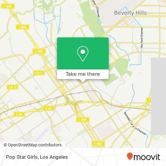 Pop Star Girls map