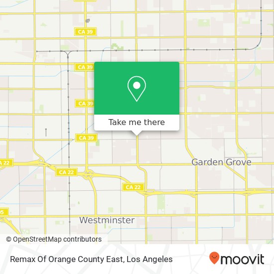 Remax Of Orange County East map