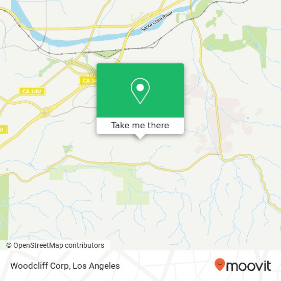 Woodcliff Corp map