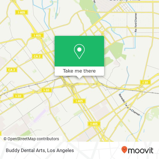 Buddy Dental Arts map