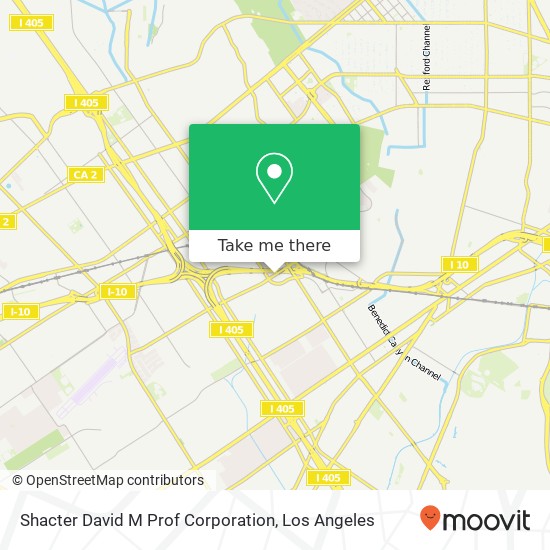 Mapa de Shacter David M Prof Corporation