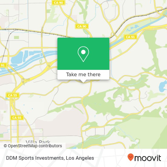 DDM Sports Investments map