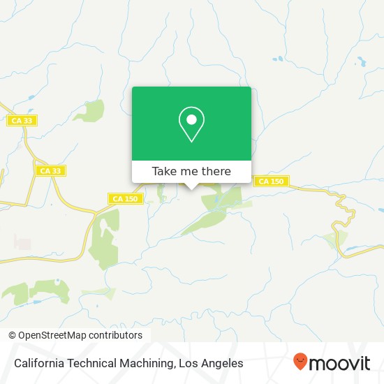 California Technical Machining map