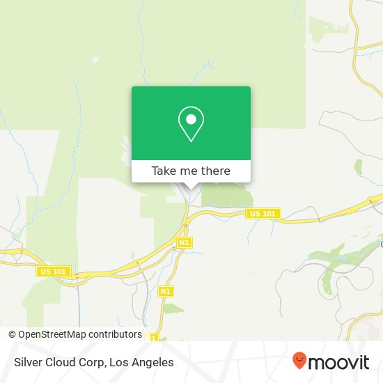 Mapa de Silver Cloud Corp