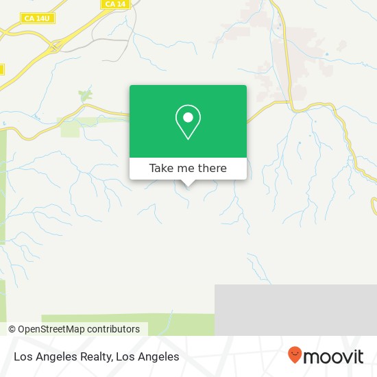 Mapa de Los Angeles Realty