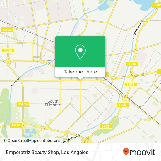 Mapa de Emperatriz Beauty Shop