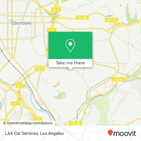 LAX Car Services map