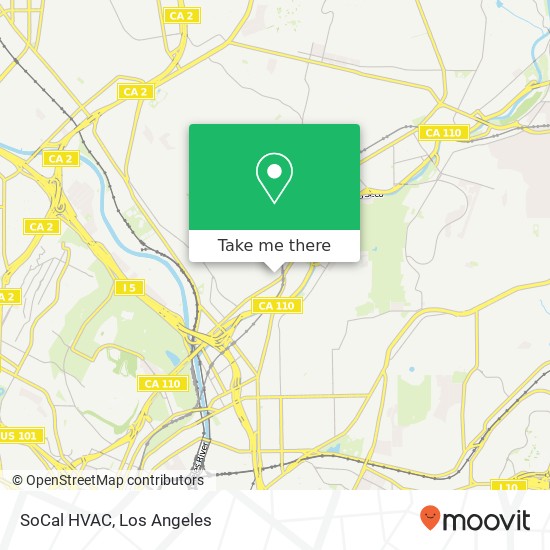 Mapa de SoCal HVAC