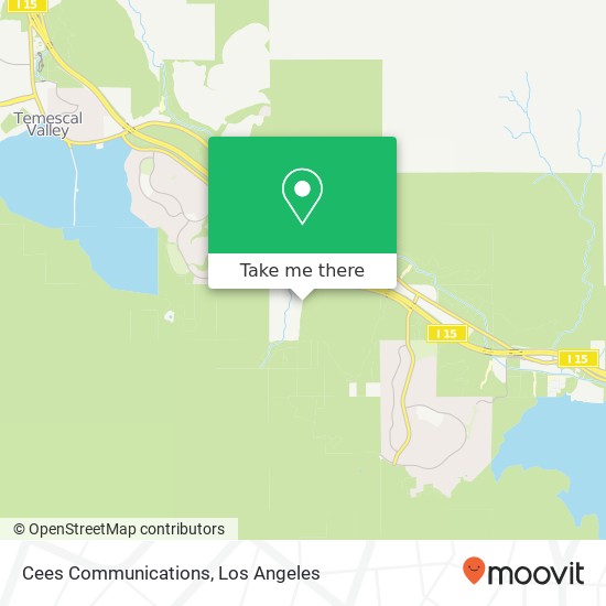 Cees Communications map