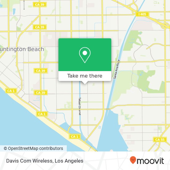 Davis Com Wireless map