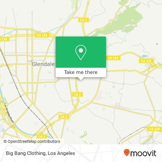 Big Bang Clothing map