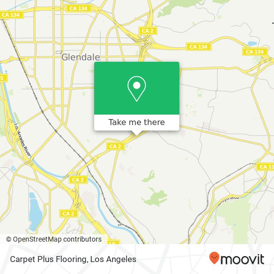 Mapa de Carpet Plus Flooring