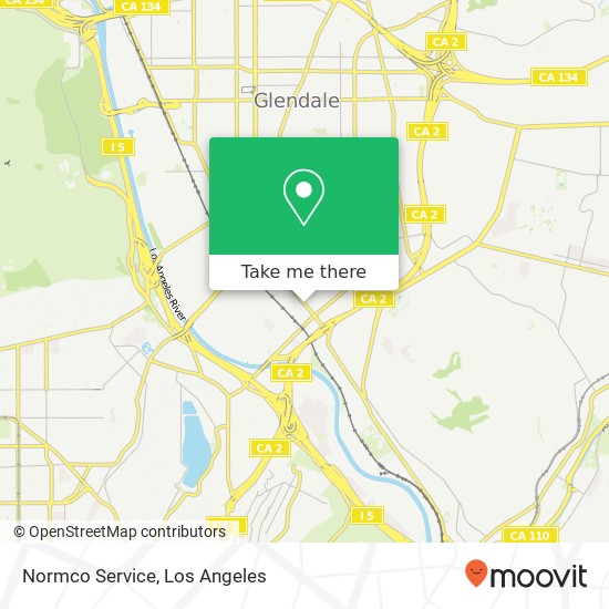 Mapa de Normco Service