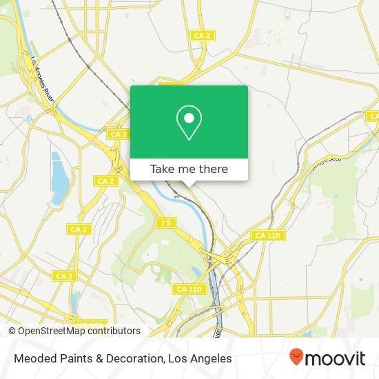 Meoded Paints & Decoration map