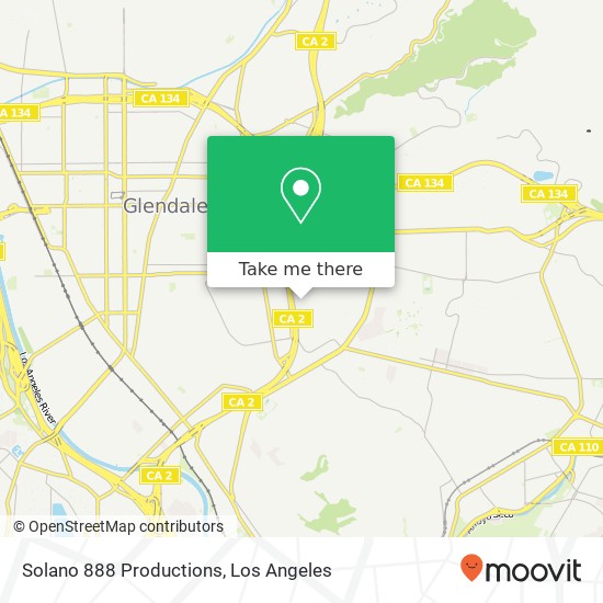 Solano 888 Productions map