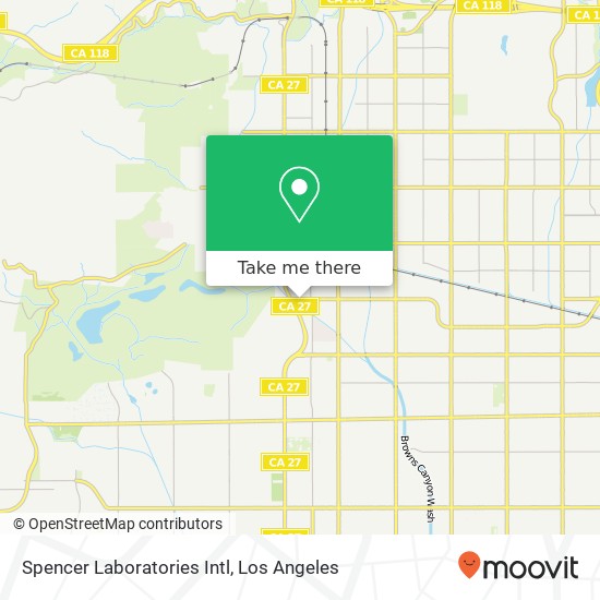 Spencer Laboratories Intl map