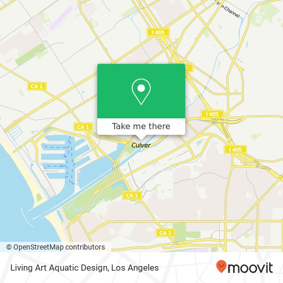 Mapa de Living Art Aquatic Design