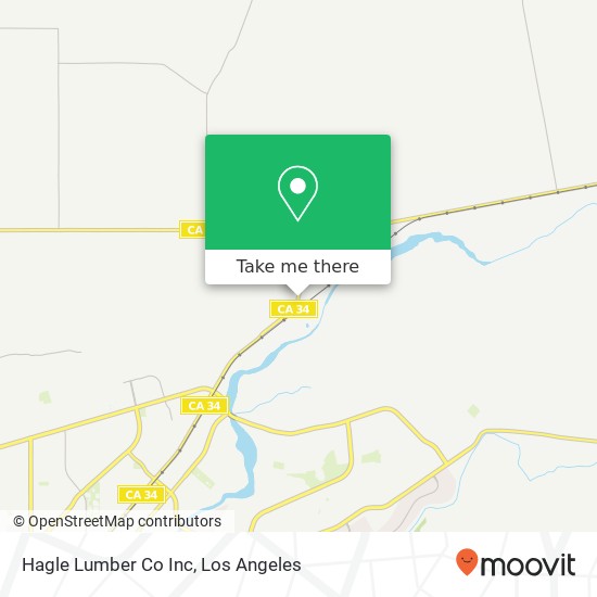 Hagle Lumber Co Inc map