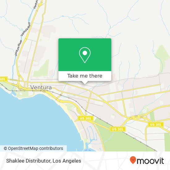 Shaklee Distributor map
