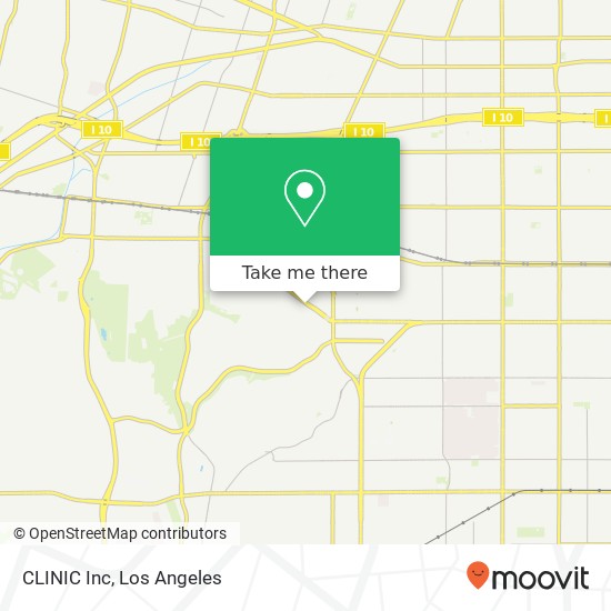 CLINIC Inc map