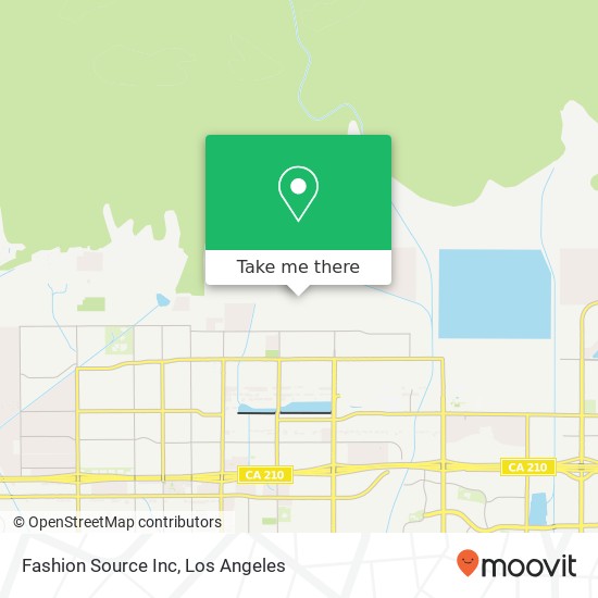 Mapa de Fashion Source Inc