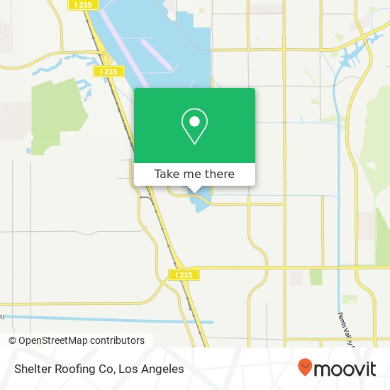 Shelter Roofing Co map