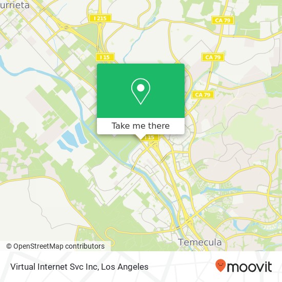 Virtual Internet Svc Inc map