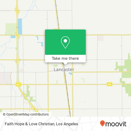 Mapa de Faith Hope & Love Christian