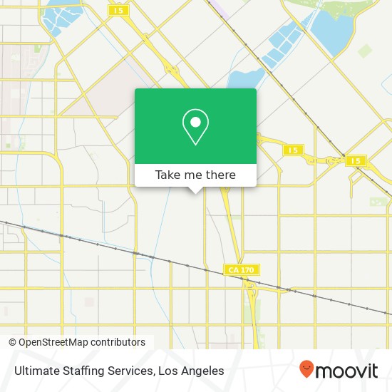 Ultimate Staffing Services map