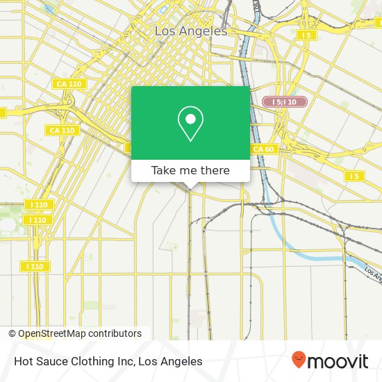 Hot Sauce Clothing Inc map