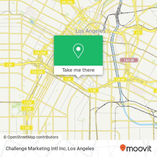 Mapa de Challenge Marketing Intl Inc