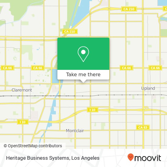 Heritage Business Systems map