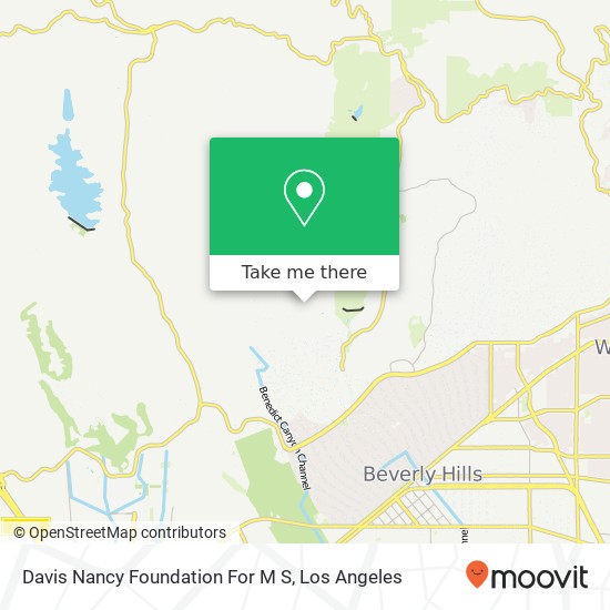 Davis Nancy Foundation For M S map