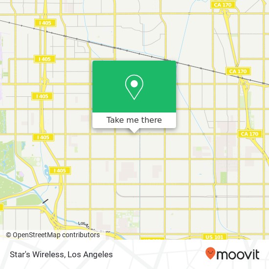 Star's Wireless map