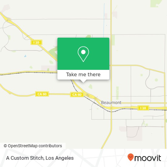 A Custom Stitch map