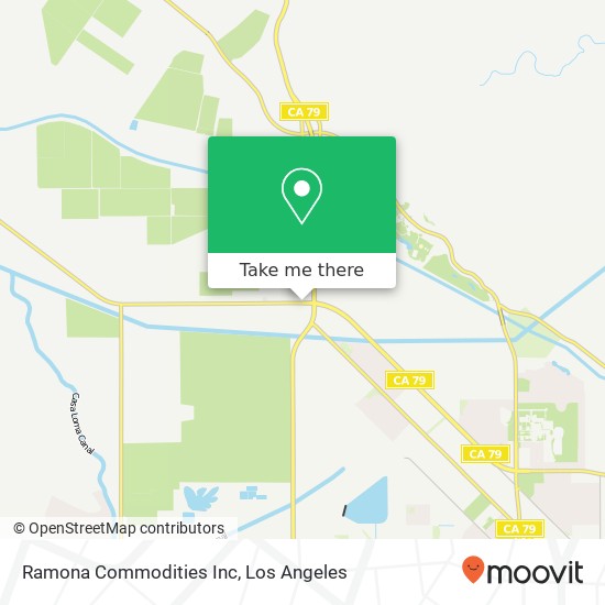 Ramona Commodities Inc map