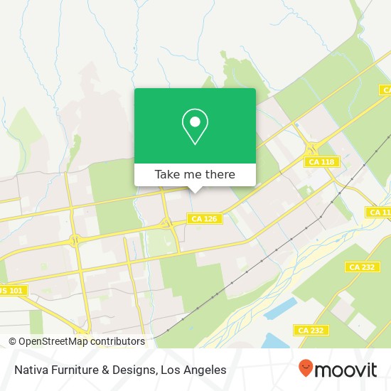 Nativa Furniture & Designs map