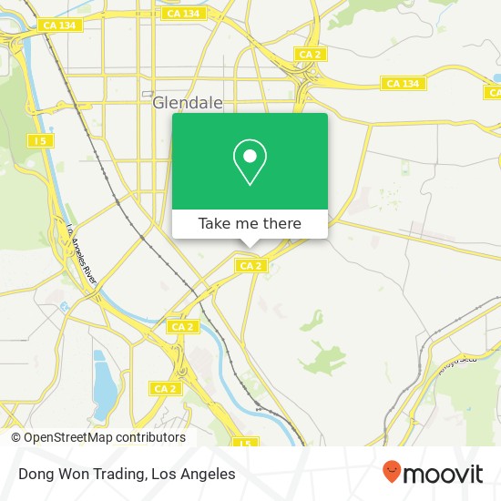 Dong Won Trading map