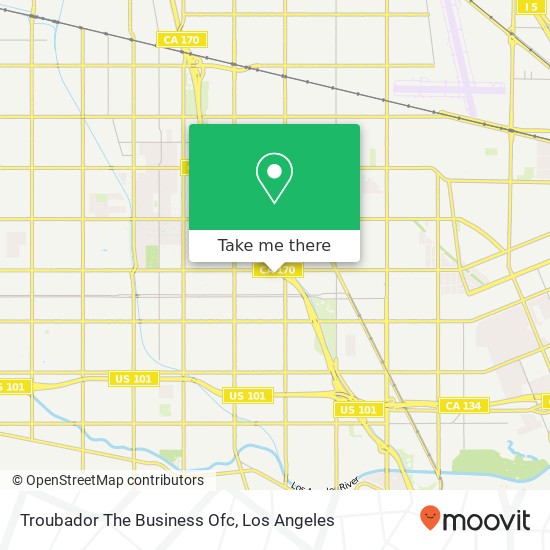 Troubador The Business Ofc map