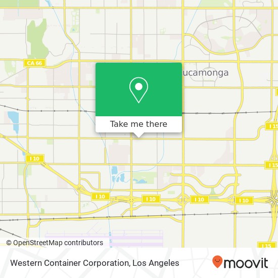 Mapa de Western Container Corporation