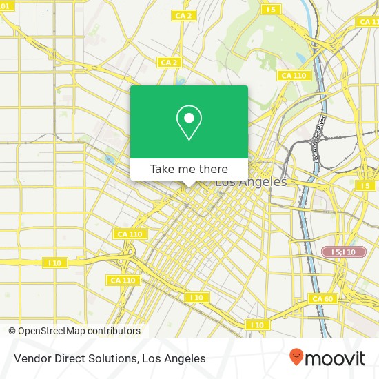 Vendor Direct Solutions map
