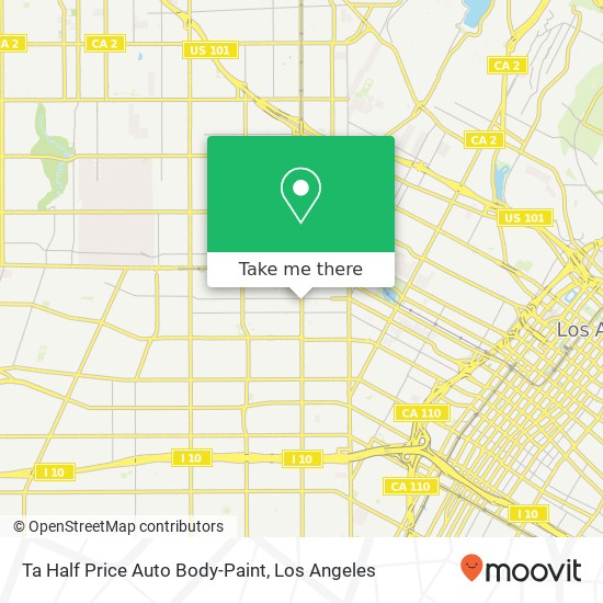 Ta Half Price Auto Body-Paint map