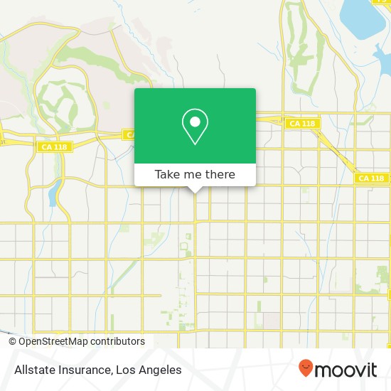 Allstate Insurance map