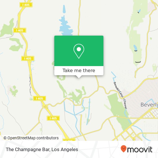 The Champagne Bar map